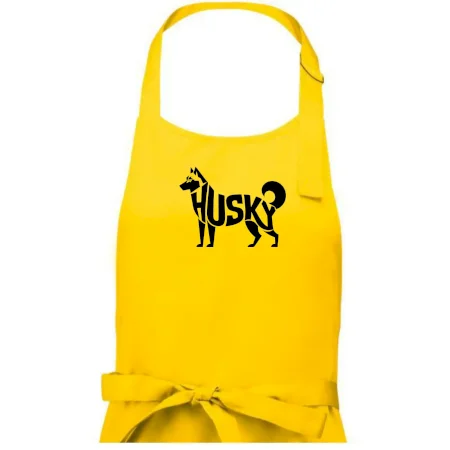 Husky nápis v těle