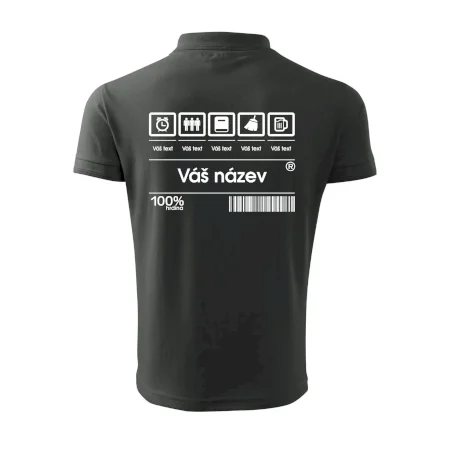Čárový kód - Vlastní text