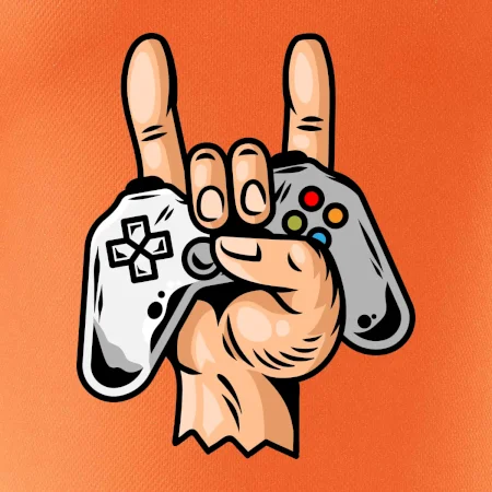 Gamer - gamepad paroháč