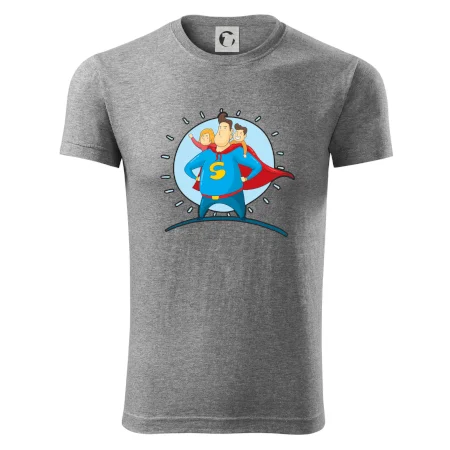 Táta superman - holka a kluk