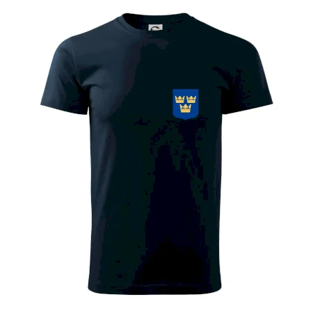 Švédský znak tři korunky na prso