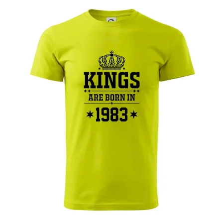 Kings are born in 1983