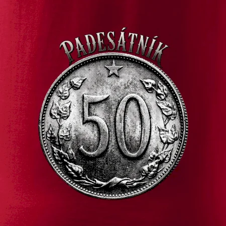 Padesátník 1963 - 1978 s nápisem