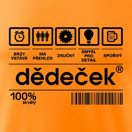 Čárový kód dědeček