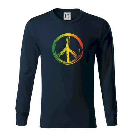 Peace symbol paint