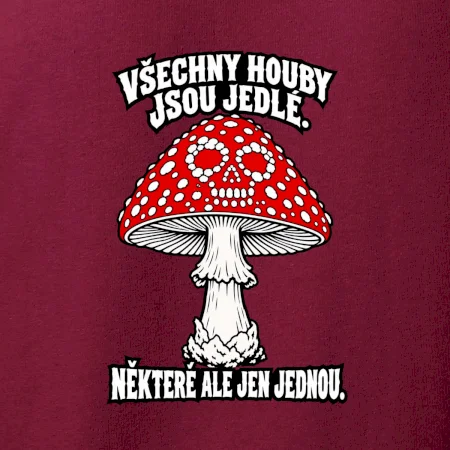 Všechny houby jsou jedlé, některé ale jen jednou