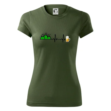 EKG z hor na pivo
