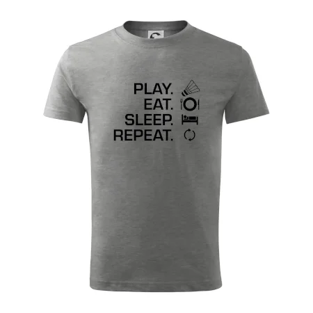 Play Eat Sleep Repeat badminton