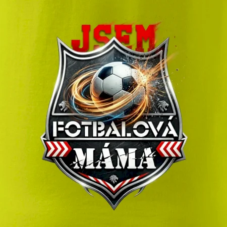 Jsem Fotbalová máma barevně