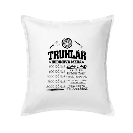 Hodinová mzda truhlář
