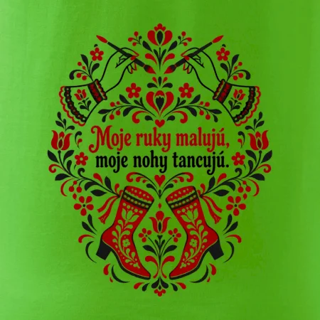 Moje ruky malujú, moje nohy tancujú