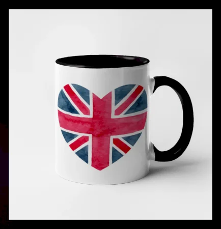 Britské srdce malované