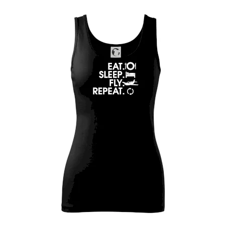 Eat sleep fly repeat