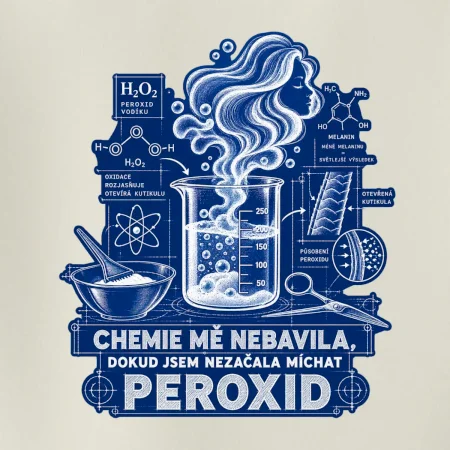 Chemie mě nebavila dokud jsem nezačala míchat peroxid