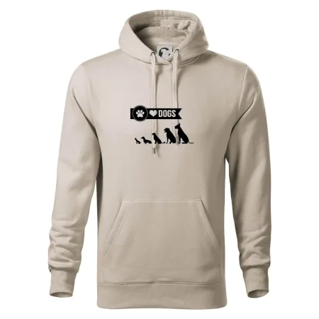 I love dogs - tlapka