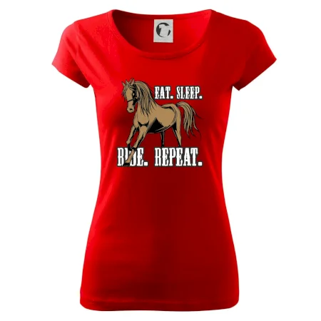 Eat Sleep Ride Repeat Western