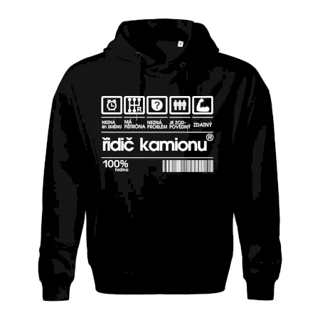 Čárový kód řidič kamionu