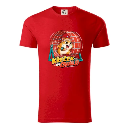 Běžecký křeček na oválu