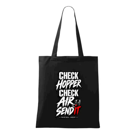 Kontrola zásobníku check hopper air paintball