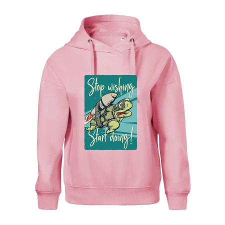 Stop wishing start doing želva