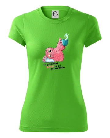 Tu poslední kávu já už asi neměla