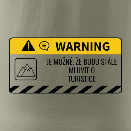 Warning mluvení - turistika