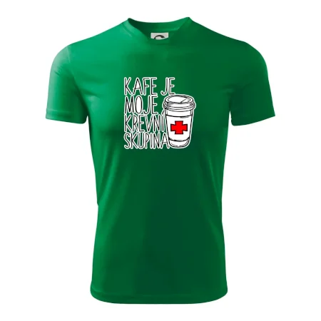 Kafe je moje krevní skupina