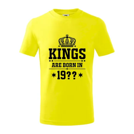 Kings are born in vlastní ročník