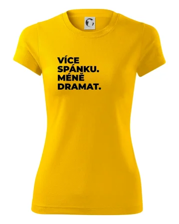 VÍCES PÁNKU. MÉNĚ DRAMAT.