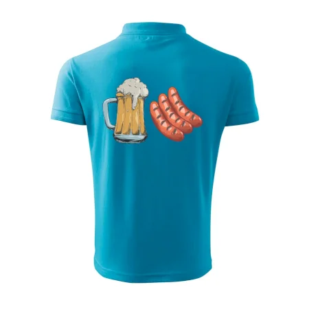 Pivo a klobása