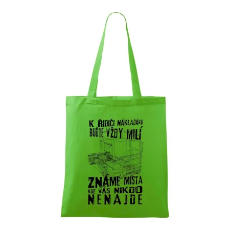 K řidiči náklaďáku buďte vždy milý
