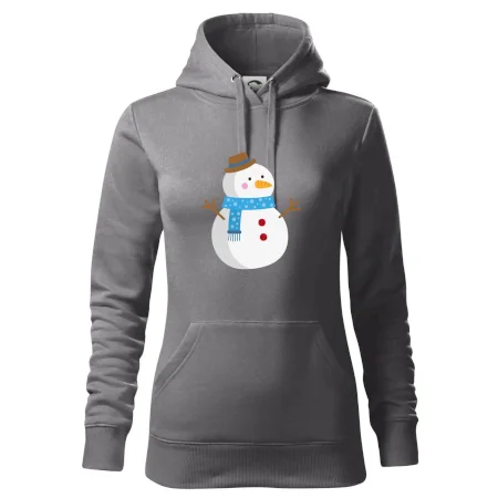 Sněhulák se šálou