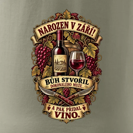 Narozen v září! Víno