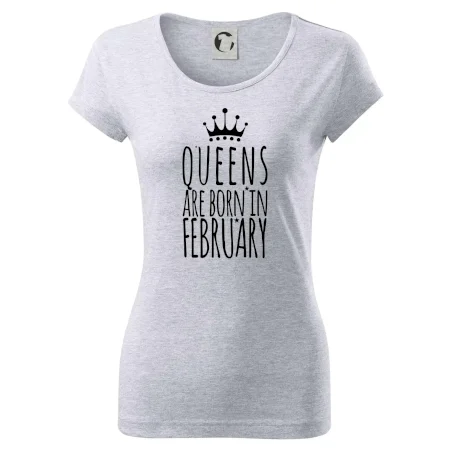 Queens are born in February