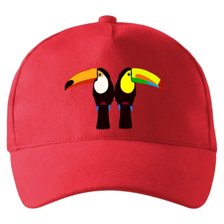 Dva barevní tukani (Moňas)