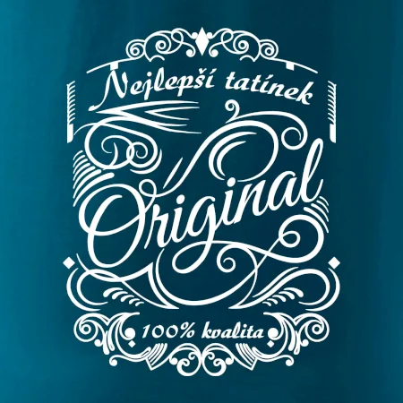 Vintage nejlepší tatínek 100% kvalita