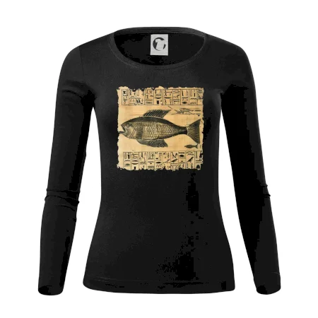 Egyptské hieroglyfy ryba