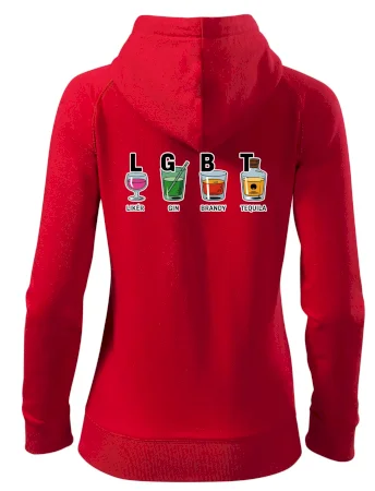 LGBT -  Likér, Gin, Brandy, Tequila