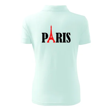 Paris nápis Eiffelova věž