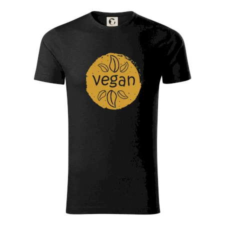 Vegan hnědá kruh