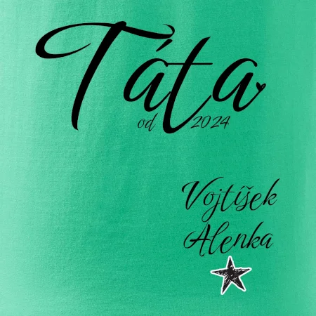 Táta od roku + jména dětí dole vlevo