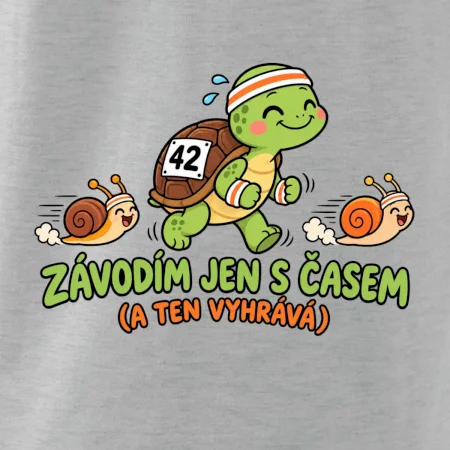 Běžecká želva závodím jen s časem