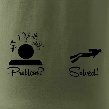 Problem solved - potápění