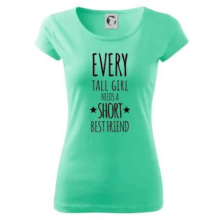 Every tall girl needs a short best friend