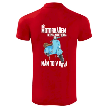 Být motorkářem nebyla moje volba skútr