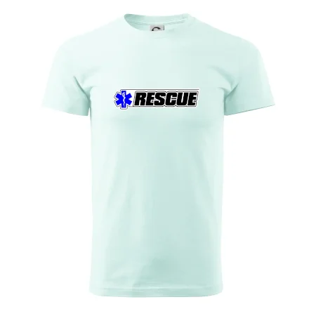 Záchranář rescue kříž modrý