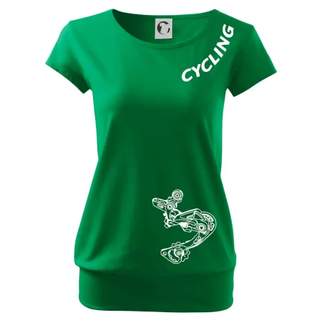 Cycling nápis šikmo