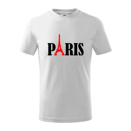 Paris nápis Eiffelova věž