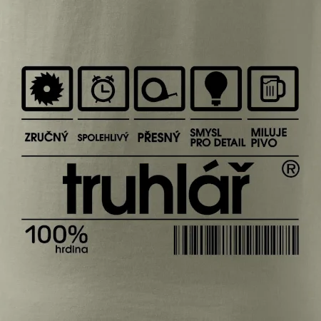 Čárový kód truhlář