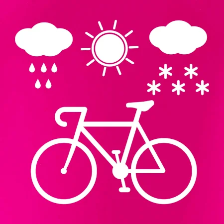 Cyklista za každého počasí